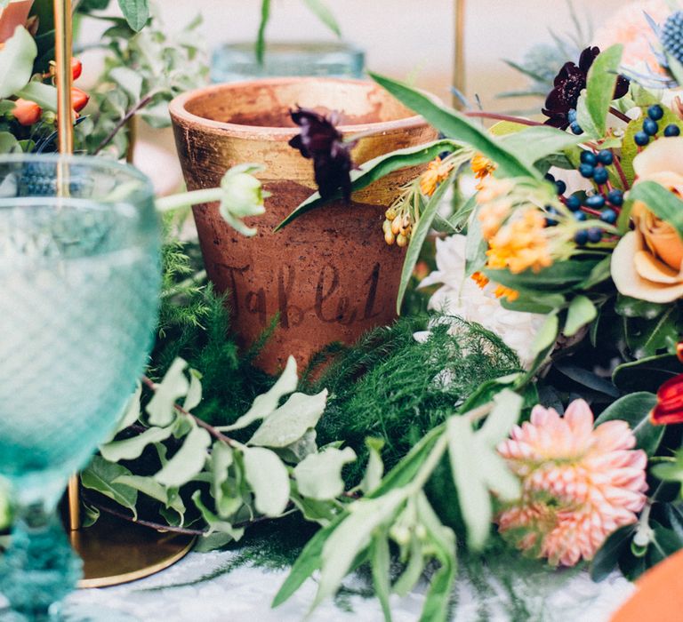 Terracotta & Bohemian Botanical Wedding Inspiration