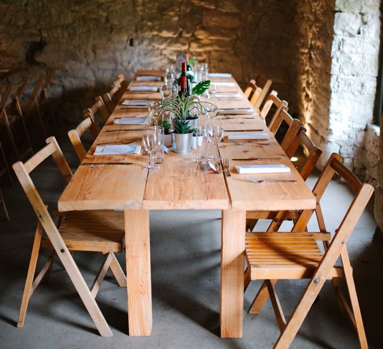 Windmill Barn Wedding With Bride In Bespoke Dress With Delicate Flower Crown & Images And Film From Tub Of Jelly Alternative Wedding Photography