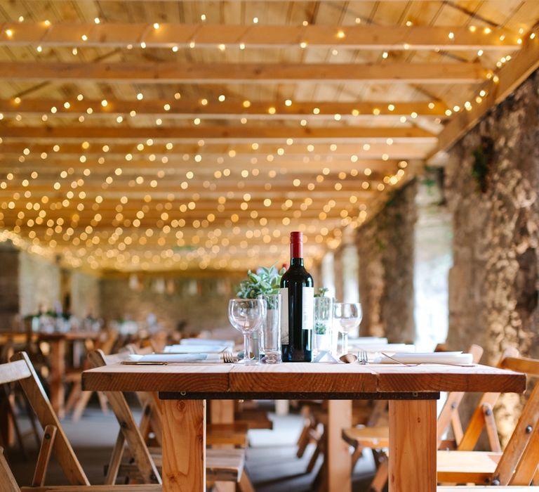 Windmill Barn Wedding With Bride In Bespoke Dress With Delicate Flower Crown & Images And Film From Tub Of Jelly Alternative Wedding Photography