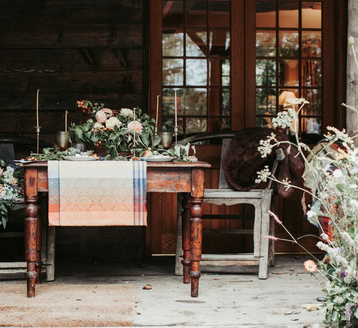 Mid West Inspired Wedding Shoot At The Coppermines Lakes Cottages Wedding Venue With Dresses By Shikoba Bride And Images By Jo Bradbury