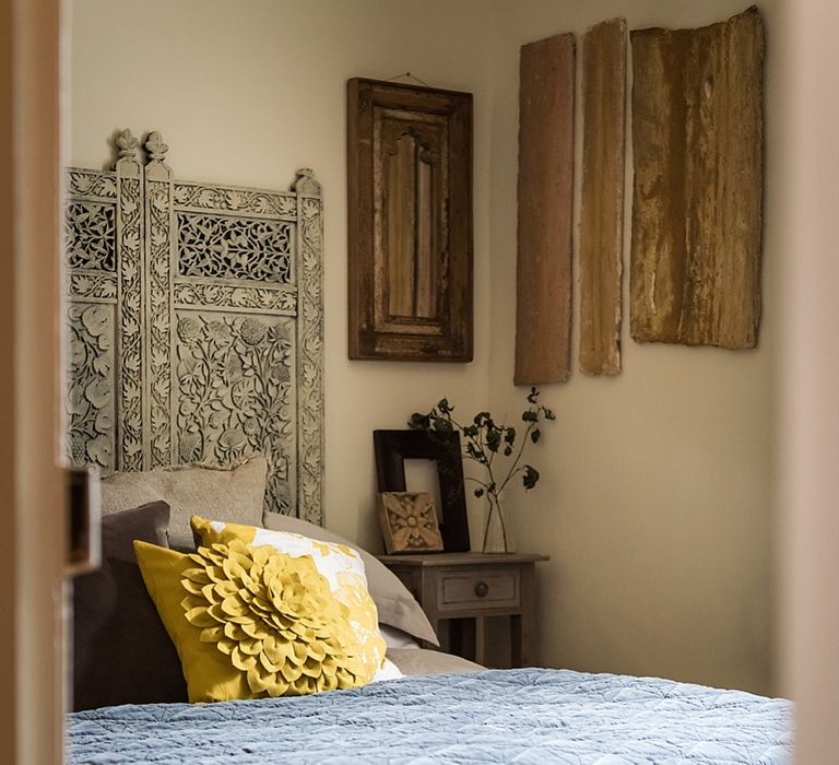 Moroccan Inspired Bedroom | The Stack Cornwall | Intimate Exclusive Hire Wedding Venue