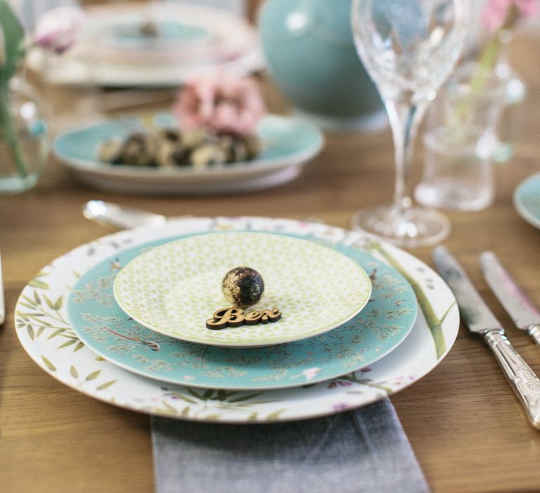 A PASTEL EASTER TABLE