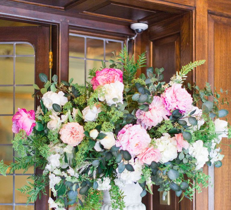 Large Floral Display For Wedding