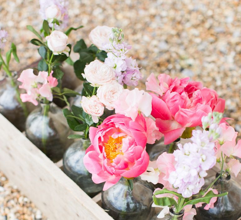 Pretty Peony Wedding Flowers