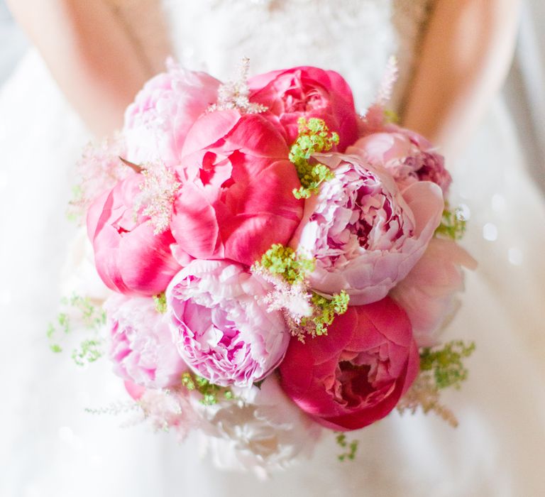 Peony Wedding Bouquet