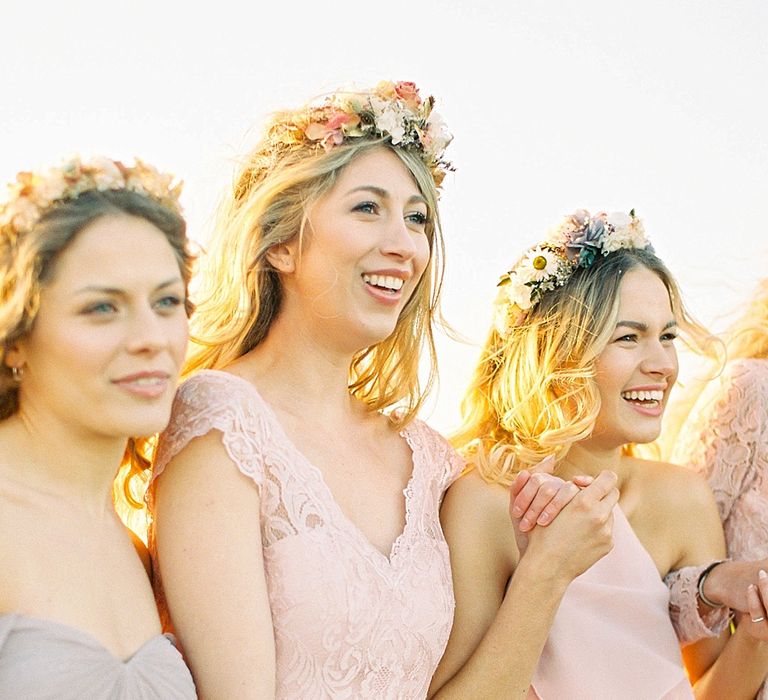 Pastel Bridesmaids Dresses For Stylish Modern Bridesmaids // Affordable Luxury, Bridesmaids & Occassion Dresses