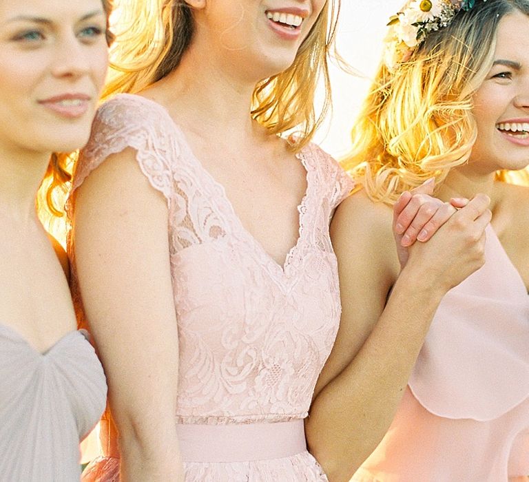 Pastel Bridesmaids Dresses For Stylish Modern Bridesmaids // Affordable Luxury, Bridesmaids & Occassion Dresses