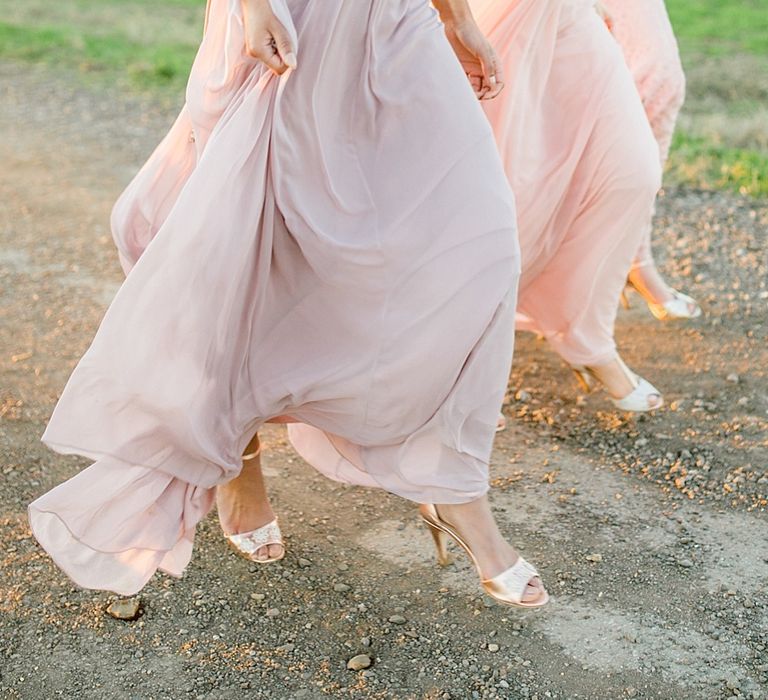 Pastel Bridesmaids Dresses For Stylish Modern Bridesmaids // Affordable Luxury, Bridesmaids & Occassion Dresses