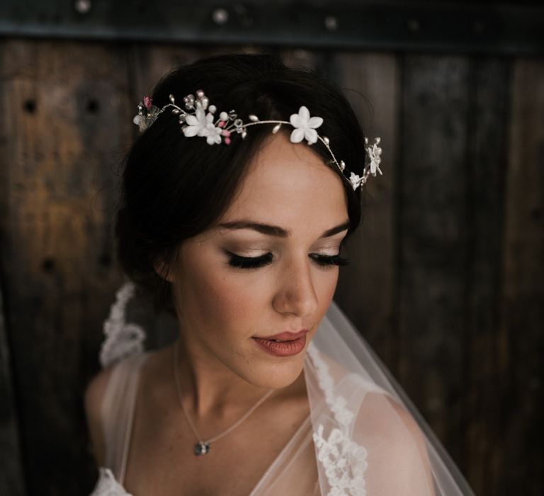 Beautiful Bridal Headwear | Owen House Wedding Barn | Joyce Young London | Damian Brandon