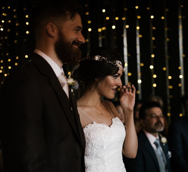 The Ceremony | Owen House Wedding Barn | Joyce Young London | Damian Brandon