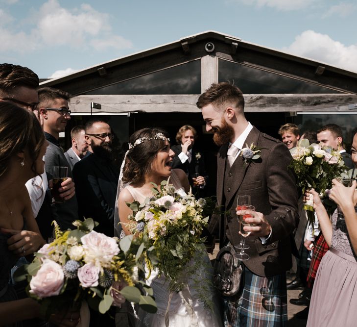 Confetti | Owen House Wedding Barn | Joyce Young London | Damian Brandon