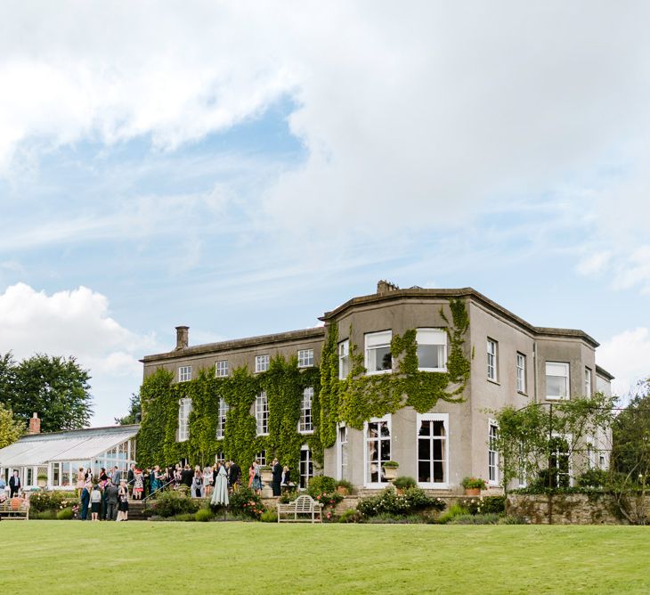 Outdoor Ceremony & Rustic Barn Reception at Pennard House Somerset | John Barwood Photography