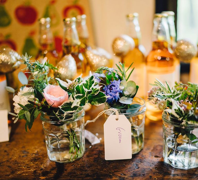 At Home Marquee Wedding with Lemons| Morilee Bridal Gown | Blue Bridesmaid Dresses | DIY Decor | Homemade Cake | J S Coates Wedding Photography