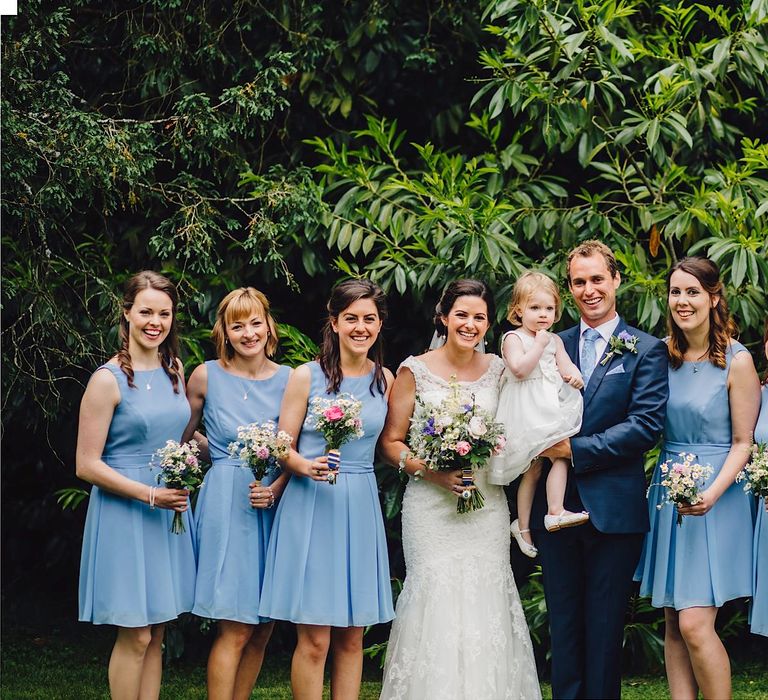 At Home Marquee Wedding with Lemons| Morilee Bridal Gown | Blue Bridesmaid Dresses | DIY Decor | Homemade Cake | J S Coates Wedding Photography