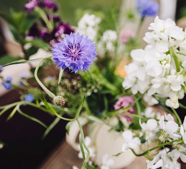 Wild Wedding Flowers | DIY At Home Marquee Wedding | J S Coates Wedding Photography