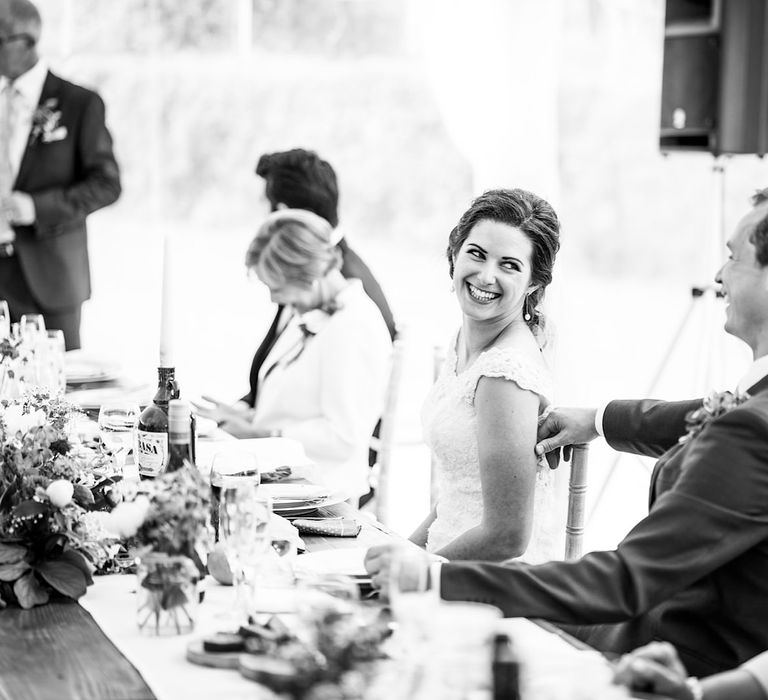 Speeches | DIY At Home Marquee Wedding | J S Coates Wedding Photography