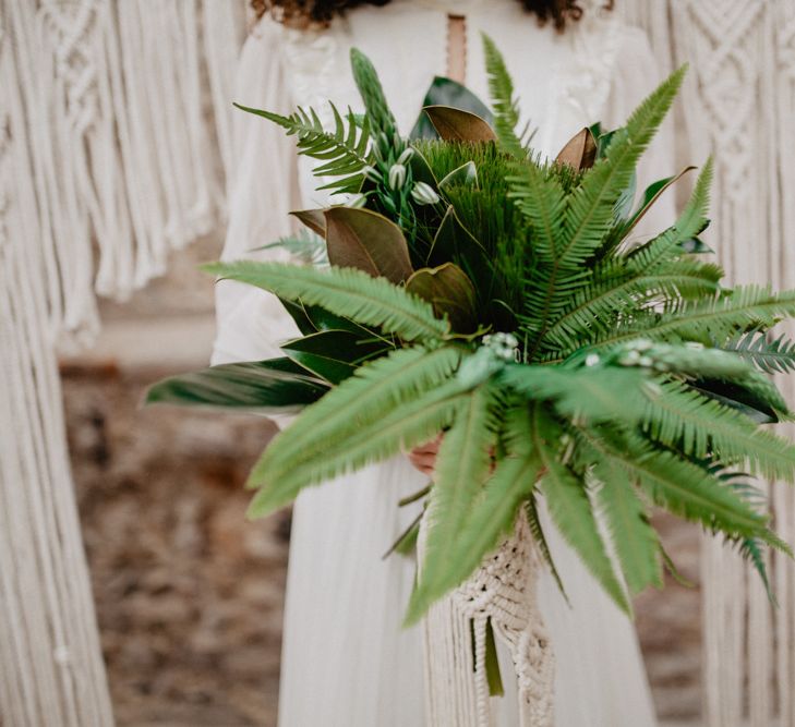 Tropical Brights Meets Seventies Macramé Inspiration Styled by Fringe & Fray | Greenery Floral | Macramé Wall Hangings | Boho Chic | Camilla Andrea Photography