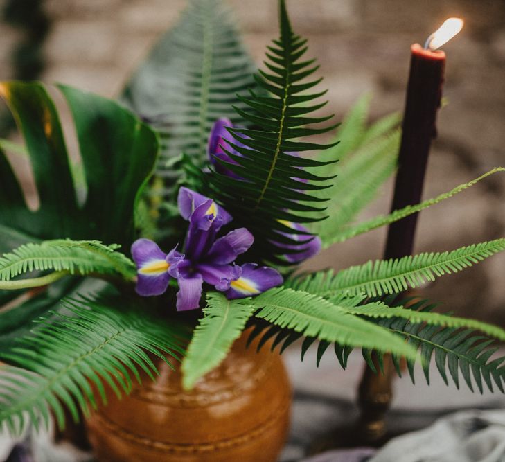 Tropical Brights Meets Seventies Macramé Inspiration Styled by Fringe & Fray | Greenery Floral | Macramé Wall Hangings | Boho Chic | Camilla Andrea Photography