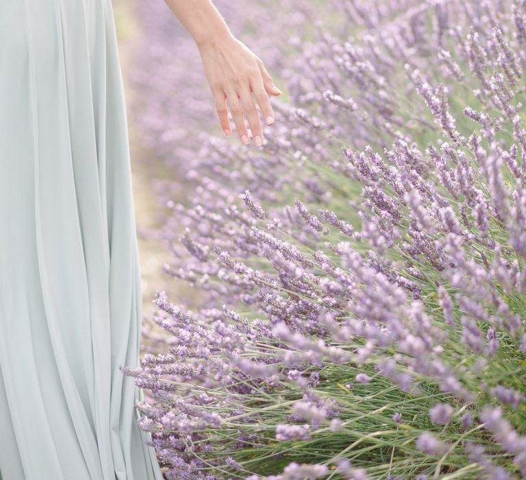 Sage green twobirds bridesmaid dress