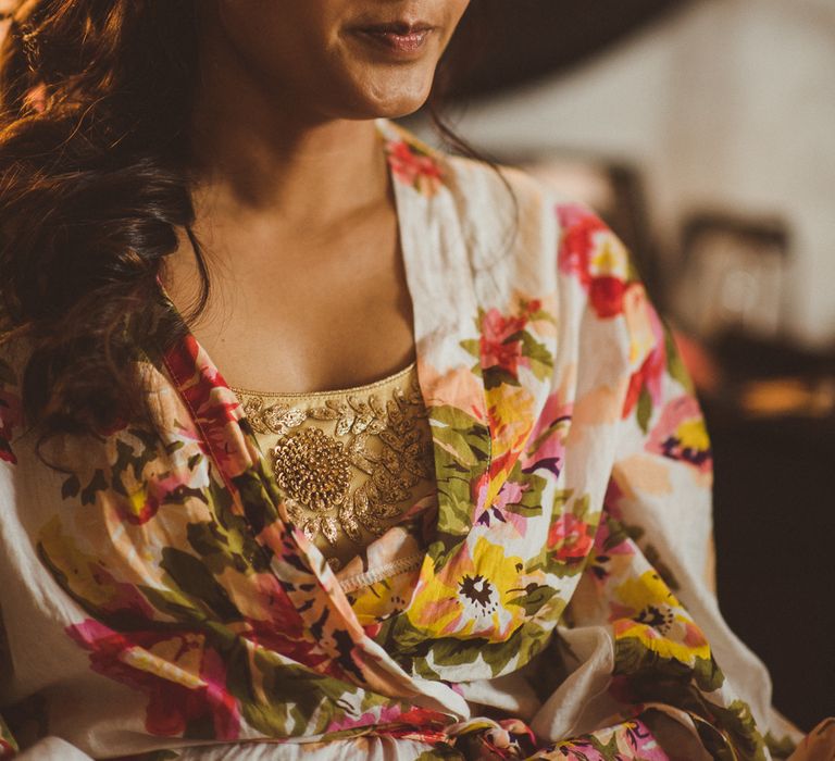 Bride Getting Ready