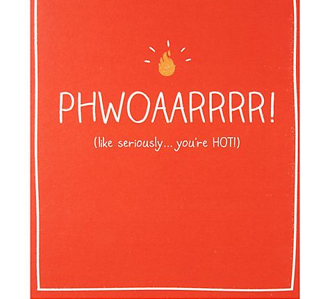 Phwoaarrr!