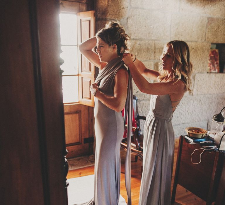 Bridesmaids In Dovetail Grey