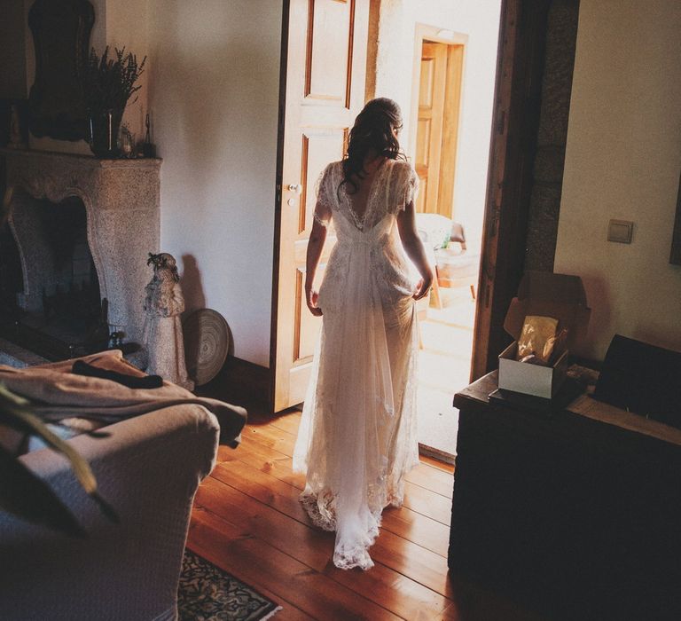 Portugal Destination Wedding With Bride In Jenny Packham