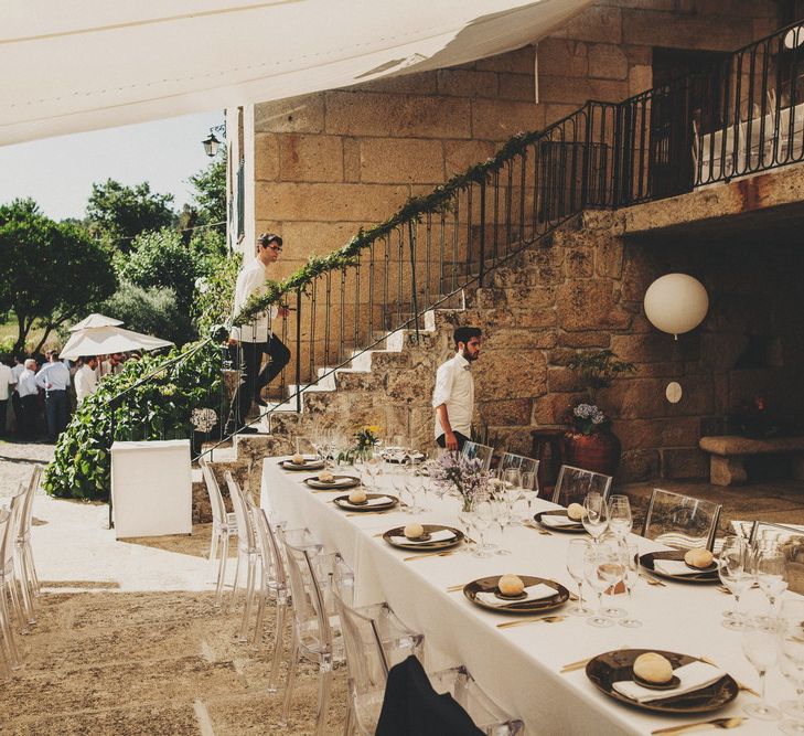 Portugal Destination Wedding With Bride In Jenny Packham