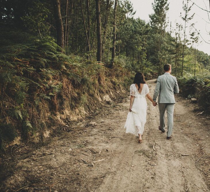 Portugal Destination Wedding With Bride In Jenny Packham