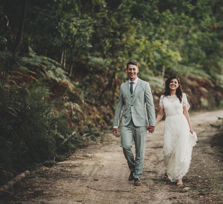 Portugal Destination Wedding With Bride In Jenny Packham