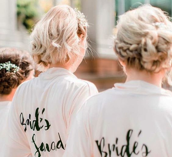 Bride's Squad Robes For Bridesmaids