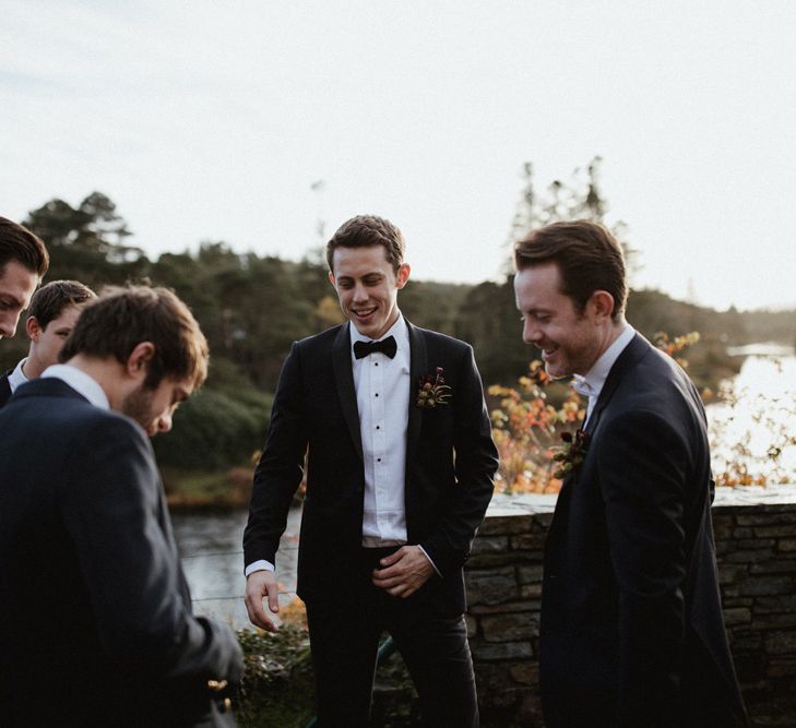 Kaviar Gauche Wedding Dress For A Candlelit Wedding | Connemara Ireland | James Frost Photography