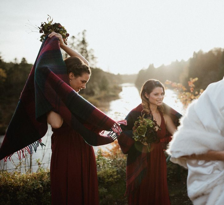 Kaviar Gauche Wedding Dress For A Candlelit Wedding | Connemara Ireland | James Frost Photography