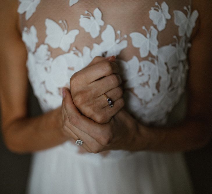 Kaviar Gauche Wedding Dress For A Candlelit Wedding | Connemara Ireland | James Frost Photography