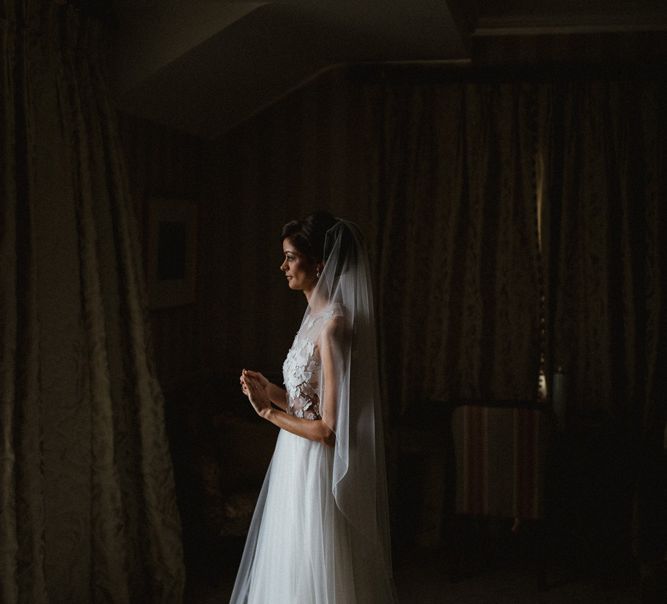 Kaviar Gauche Wedding Dress For A Candlelit Wedding | Connemara Ireland | James Frost Photography