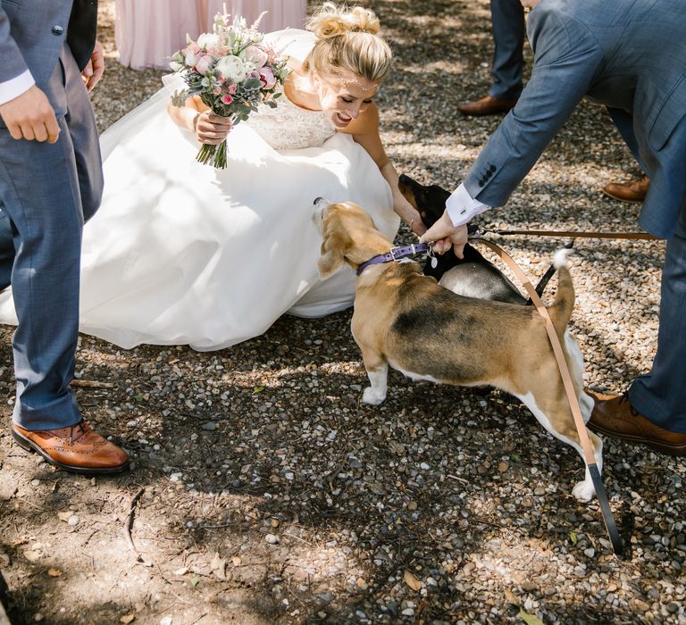 Victoria Williamson Team GB Cyclist Wedding At Southwood Hall Norfolk Bride Wears Sassi Holford Images By Katherine Ashdown Photography