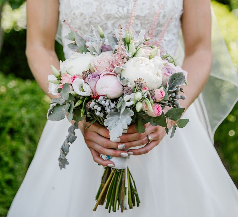 Pink & White Peony Bouquet