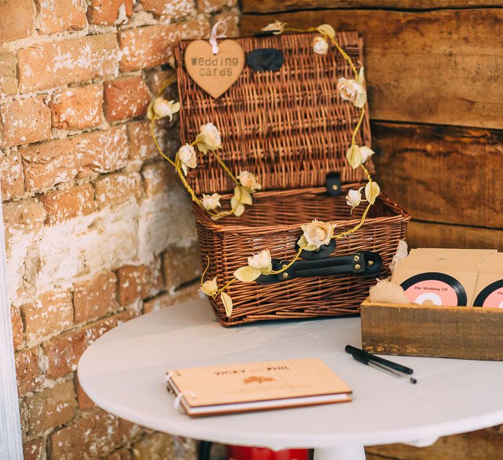 CD Wedding Favours | Wicker Wedding Card Basket