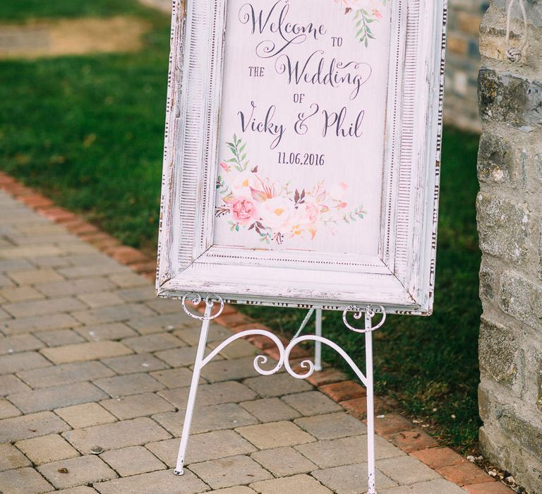 Welcome Wedding Sign