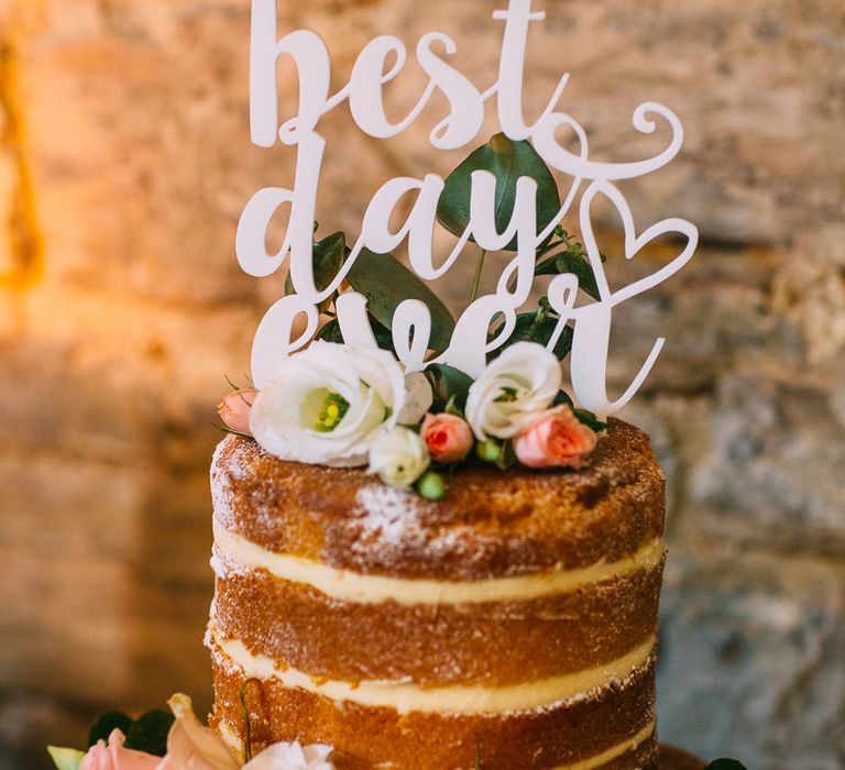 Best Day Ever Cake Topper