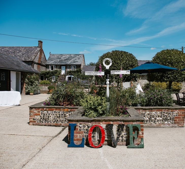 DIY Wedding at Upwaltham Barns with Bright Flowers | Danielle Victoria Photography