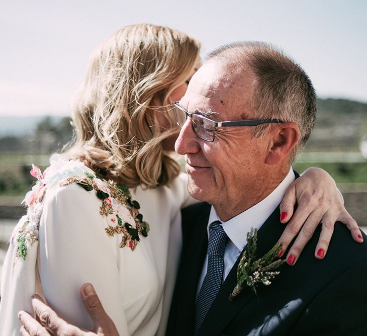 Embroidered Wedding Dress By Beba's Closet For An Elegant Lakeside Wedding With Images From Sara Lobla