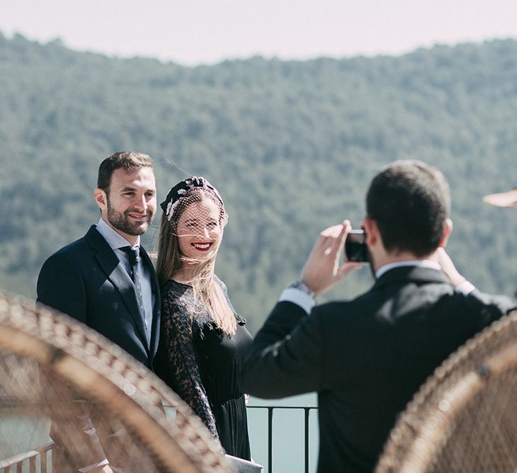 Embroidered Wedding Dress By Beba's Closet For An Elegant Lakeside Wedding With Images From Sara Lobla