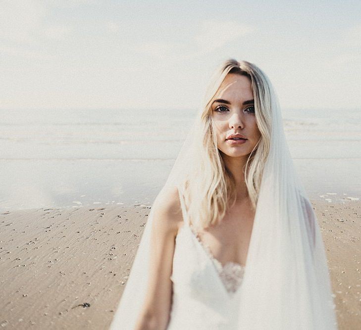 Beach Bridal Look Book Shoot At Camber Sands For White Mischief Bridal With Jenny Packham, Augusta Jones & Jesus Peiro | Images By Jason Williams Photography