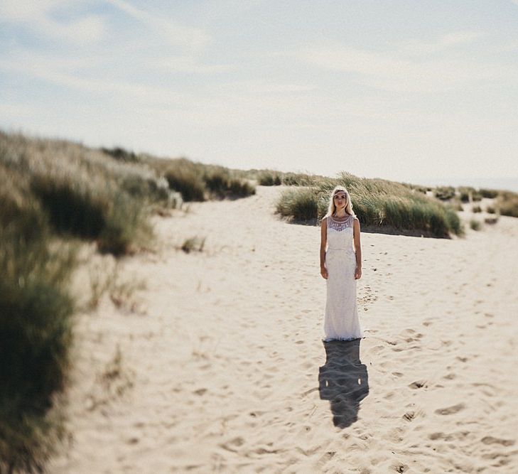 Beach Bridal Look Book Shoot At Camber Sands For White Mischief Bridal With Jenny Packham, Augusta Jones & Jesus Peiro | Images By Jason Williams Photography