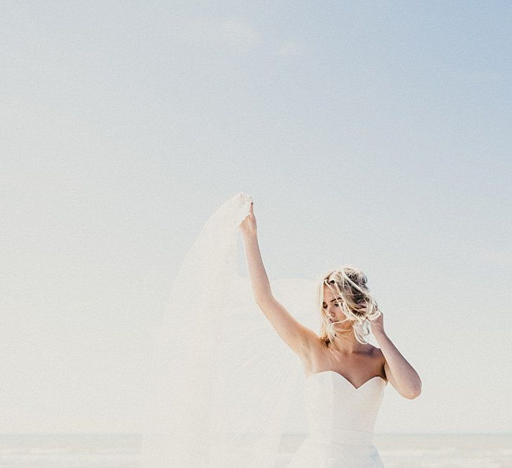 Beach Bridal Look Book Shoot At Camber Sands For White Mischief Bridal With Jenny Packham, Augusta Jones & Jesus Peiro | Images By Jason Williams Photography