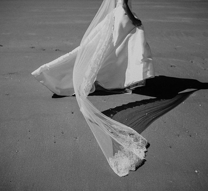 Beach Bridal Look Book Shoot At Camber Sands For White Mischief Bridal With Jenny Packham, Augusta Jones & Jesus Peiro | Images By Jason Williams Photography