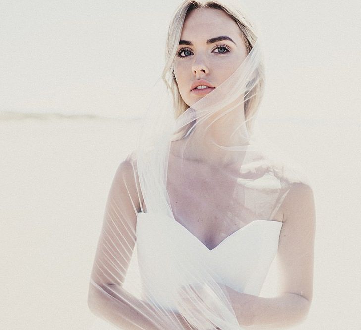 Beach Bridal Look Book Shoot At Camber Sands For White Mischief Bridal With Jenny Packham, Augusta Jones & Jesus Peiro | Images By Jason Williams Photography