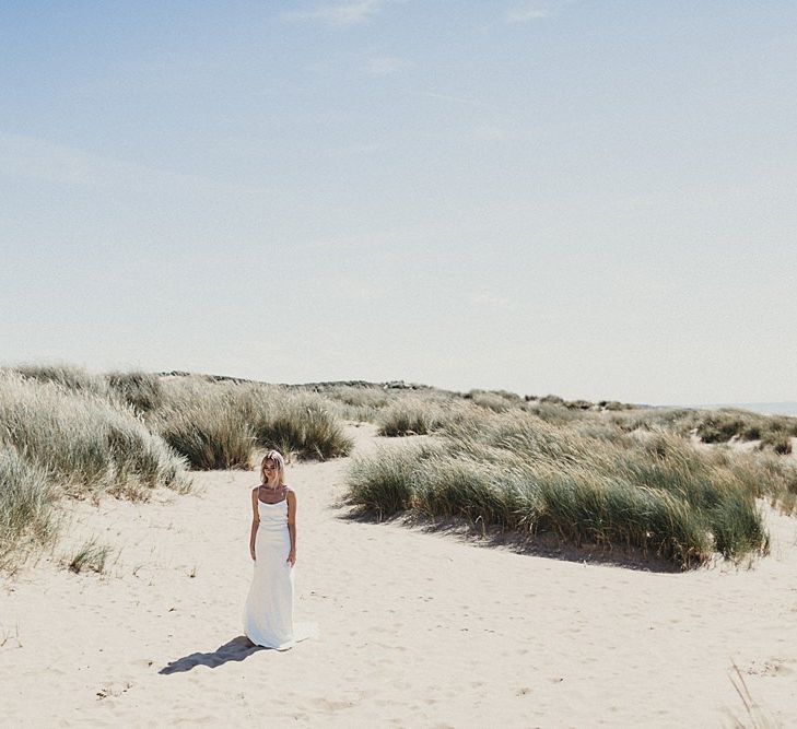 Beach Bridal Look Book Shoot At Camber Sands For White Mischief Bridal With Jenny Packham, Augusta Jones & Jesus Peiro | Images By Jason Williams Photography