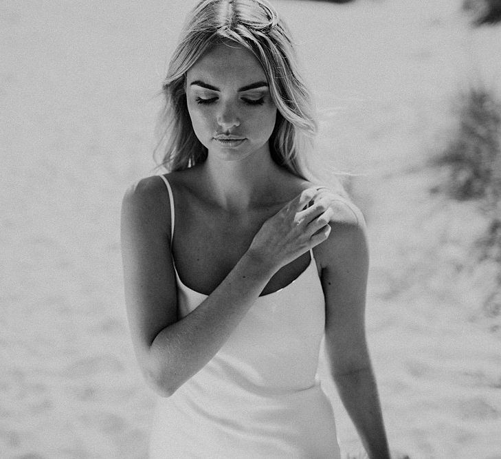 Beach Bridal Look Book Shoot At Camber Sands For White Mischief Bridal With Jenny Packham, Augusta Jones & Jesus Peiro | Images By Jason Williams Photography